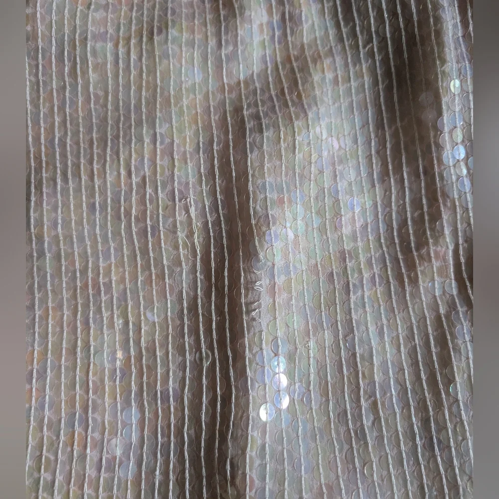 Stenay‎ Vintage 80s Glam Pink Sequin Two Piece Top Skirt Set Size Medium - Picture 15 of 16